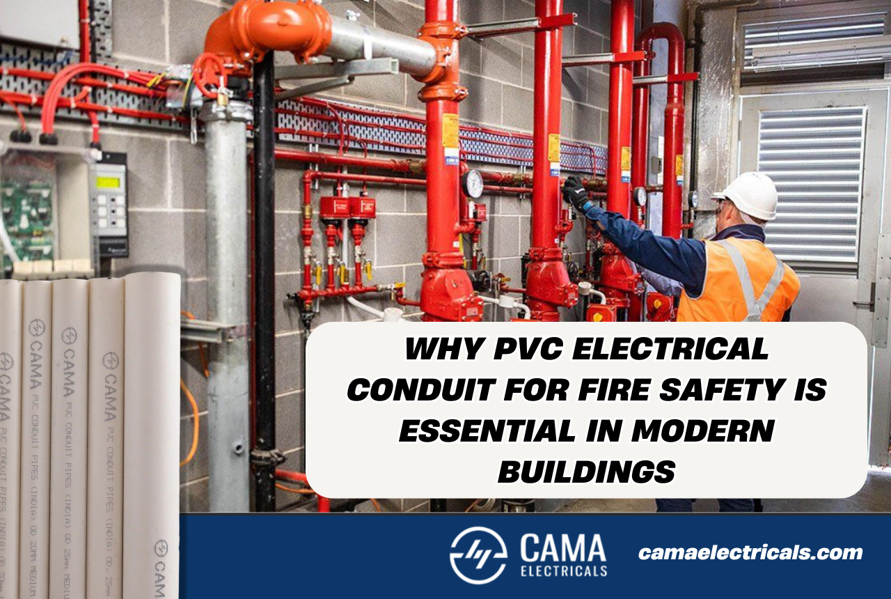 PVC Electrical Conduit For Fire Safety