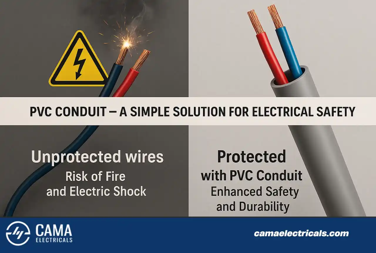 how pvc conduit pipes enhance electrical safety