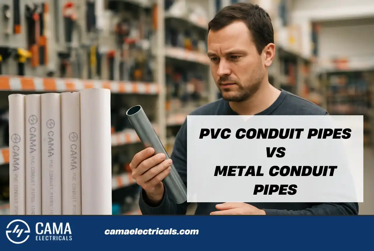 PVC conduit pipes vs metal conduit pipes