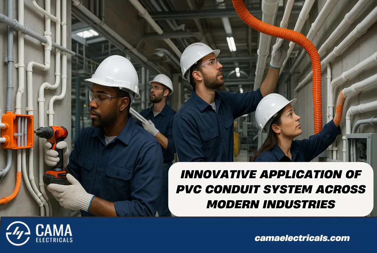 Innovative Application of PVC Conduit System