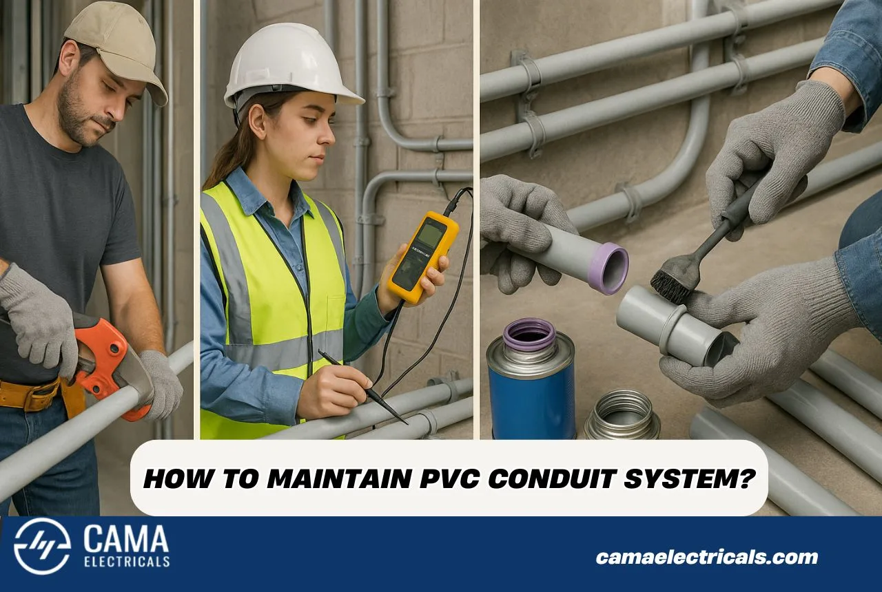 How to Maintain PVC conduit system