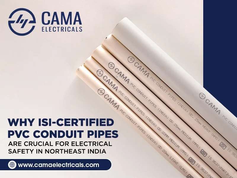 ISI certified PVC conduit pipes
